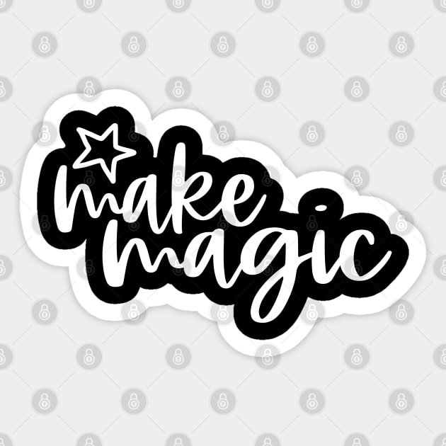 Make Magic Sticker by BlueZenStudio